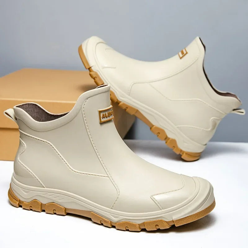 Waterproof Wear-Resistant Short Boots for Men Outdoor - Empire P.E