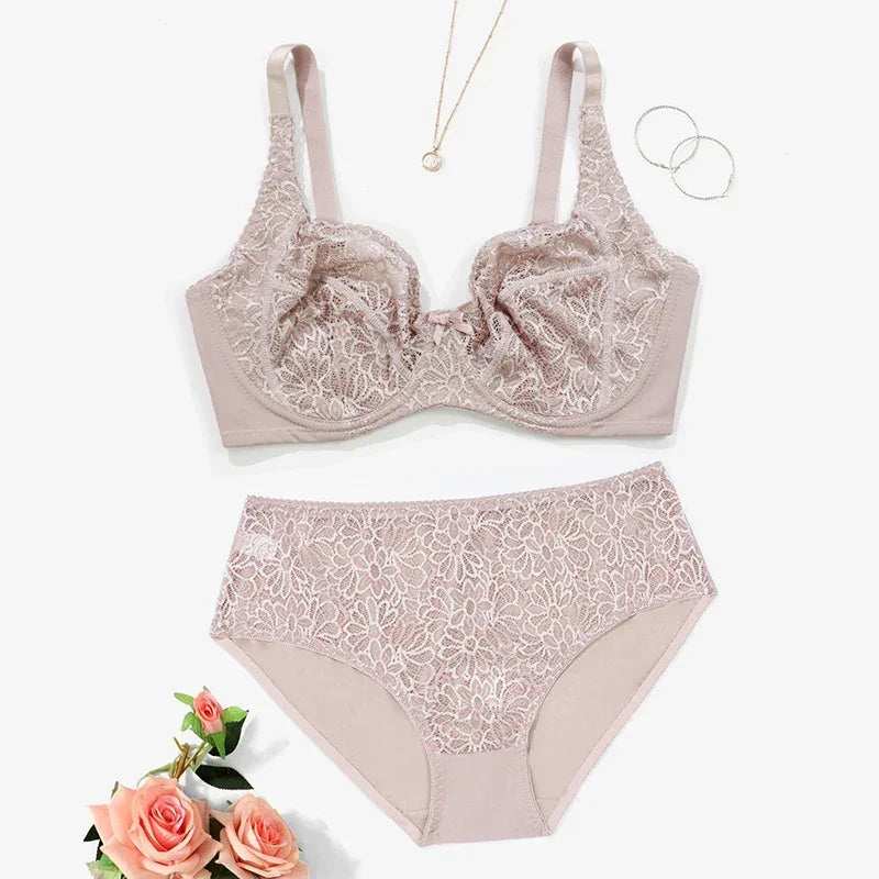 Women's Plus Size Lingerie Set Plain - Empire P.E