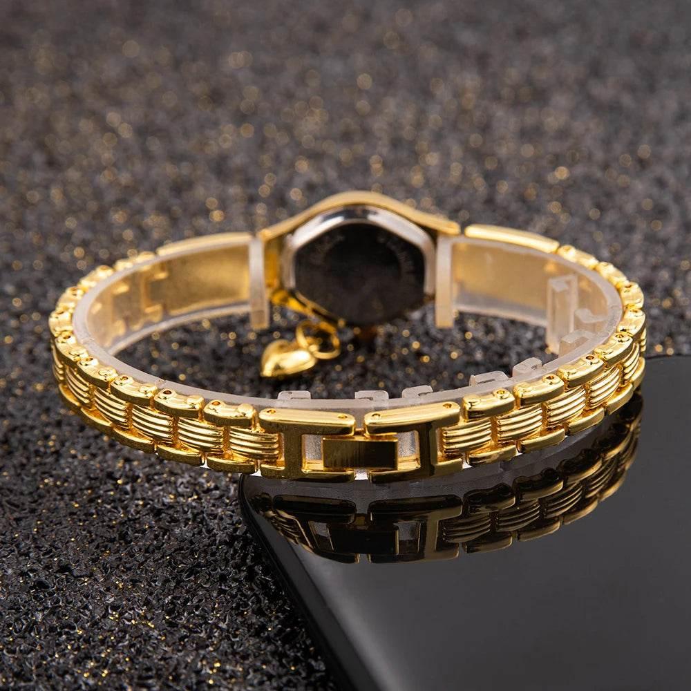 Fashion Women's Wristwatch Luxury Gold - Empire P.E