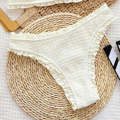 Vintage Ruffled Bikini Sets - Empire P.E