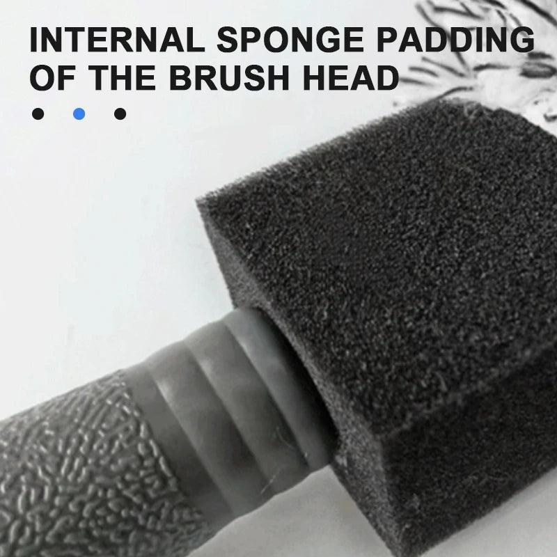SEAMETAL Car Wheel Tire Rim Cleaning Brush Portable Plush Car Wheel Hub Brush Washing Tool Car Detailing Care Dust Removal Brush - Empire P.E