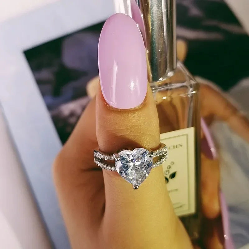 925 Sterling silver Moissanite - Empire P.E
