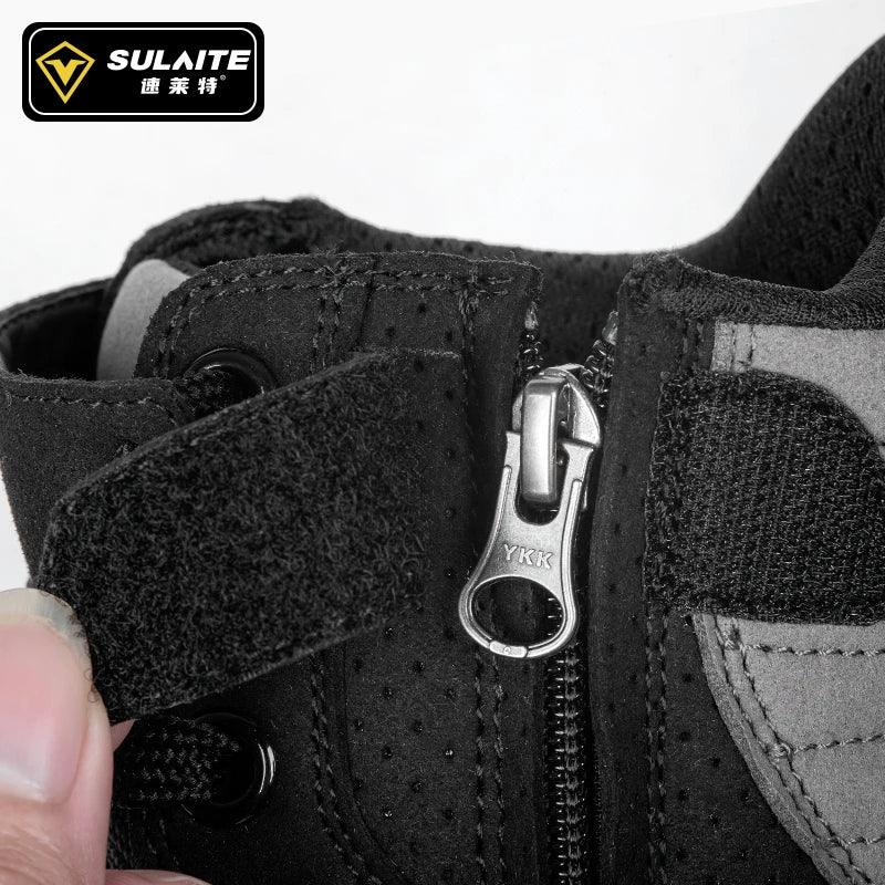 Motorcycle boots Breathable Anti-fall Rider Road Racing Casual Shoes - Empire P.E
