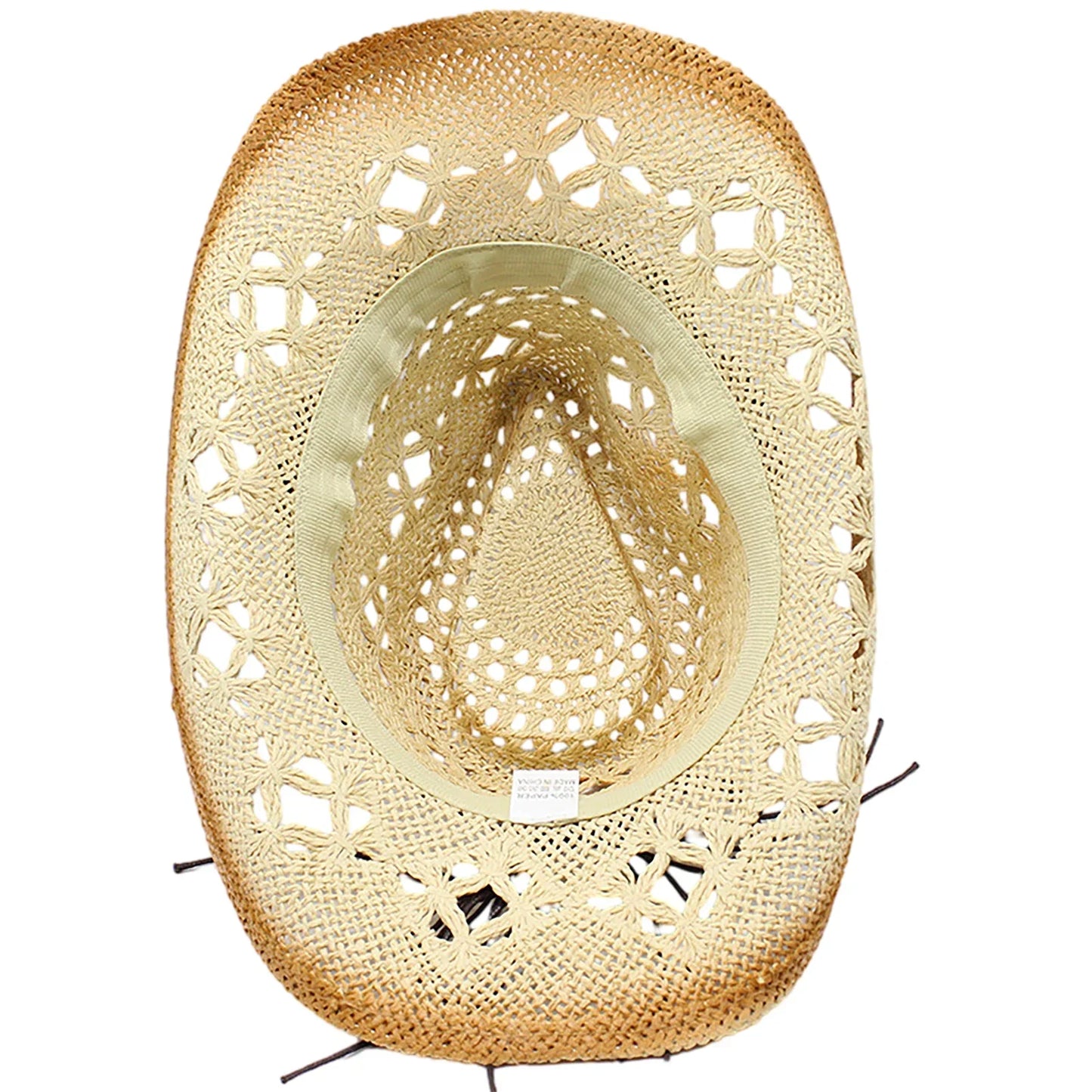 Straw Cowgirl Hat Unisex - Empire P.E
