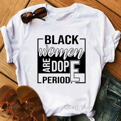 Black Girl Is Beautiful Magic T Shirt - Empire P.E