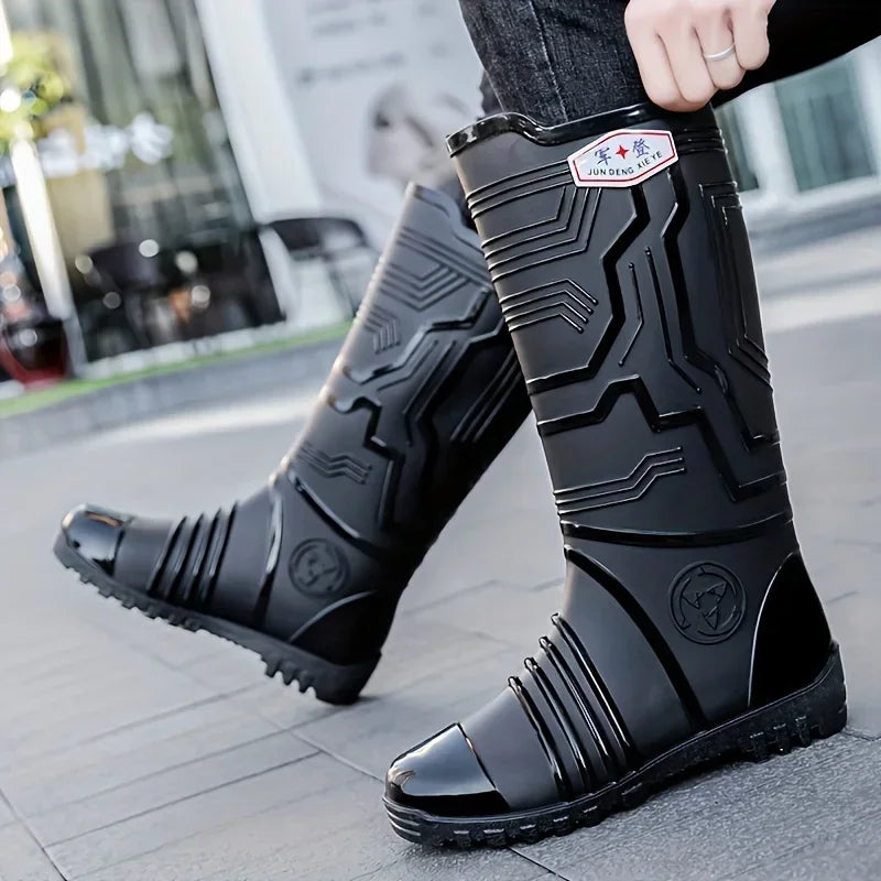 Men's Waterproof Rain Boots, Comfortable Non-slip Durable Garden Shoes - Empire P.E