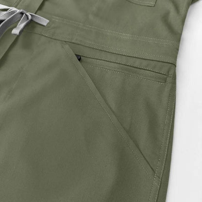 New Jumpsuits Medical Scrubs Uniform Short Sleeve