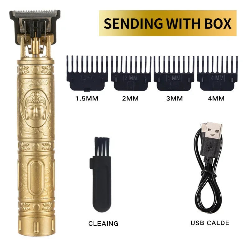 Electric Wireless Facial Hair Trimmer Clipper - Empire P.E