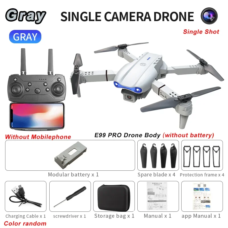 RC Drone 4K Professional With 1080P Wide Angle HD Camera - Empire P.E