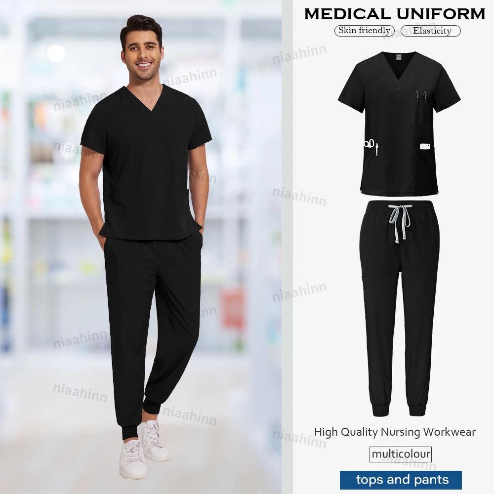Wholesale Scrub Uniforms Medical Jogger Set - Empire P.E