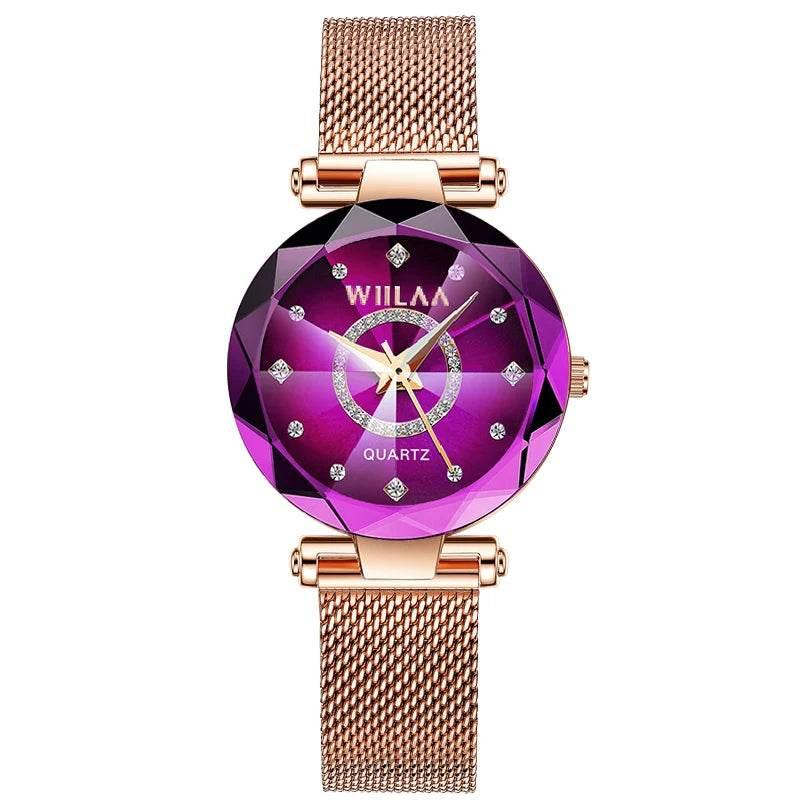 Women Bracelet Watches Stainless Steel Band Elegant Diamond Dial Ladies Wrist Watch For Crystal Exquisite Top Brand Luxury 2025 - Empire P.E
