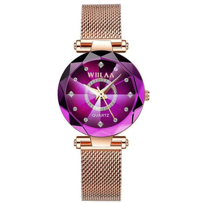 Women Bracelet Watches Stainless Steel Band Elegant Diamond Dial Ladies Wrist Watch For Crystal Exquisite Top Brand Luxury 2025 - Empire P.E