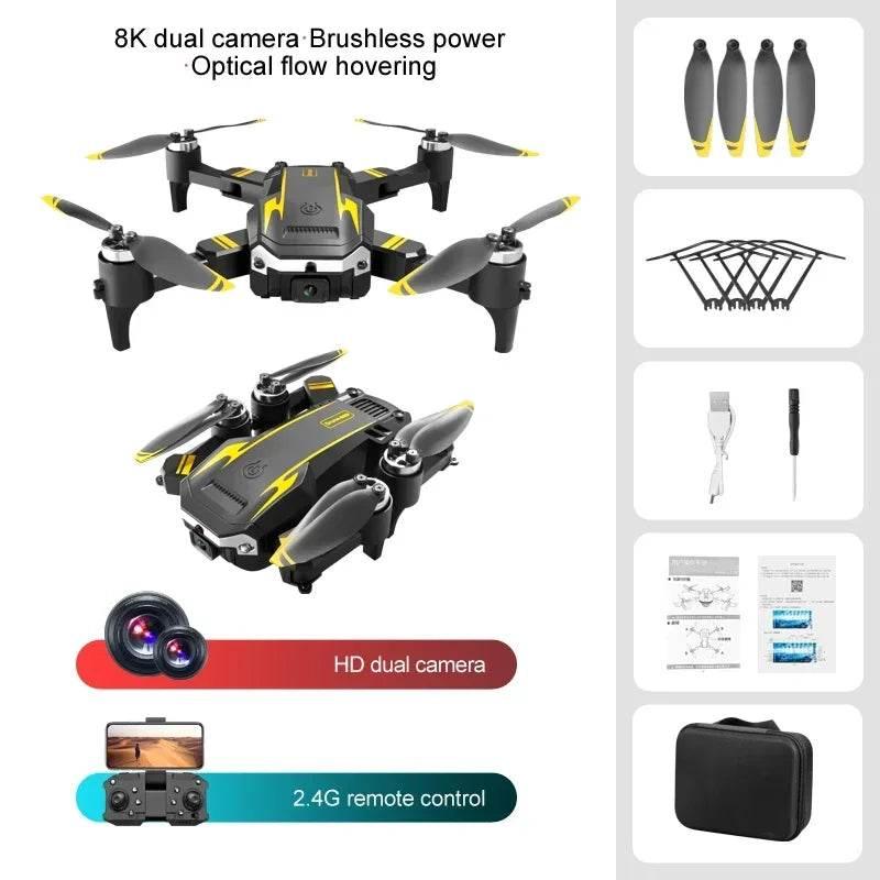 Drone G6 Pro 5G GPS Brushless Motor Professional 8K HD Aerial Photography Obstacle Avoidance UAV Four-Rotor Helicopter Toys - Empire P.E