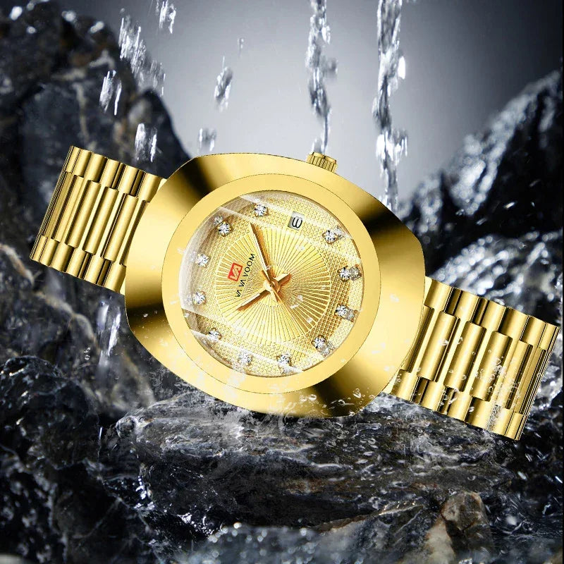 Gold Men Wrist Watch 2025 Top Brand - Empire P.E