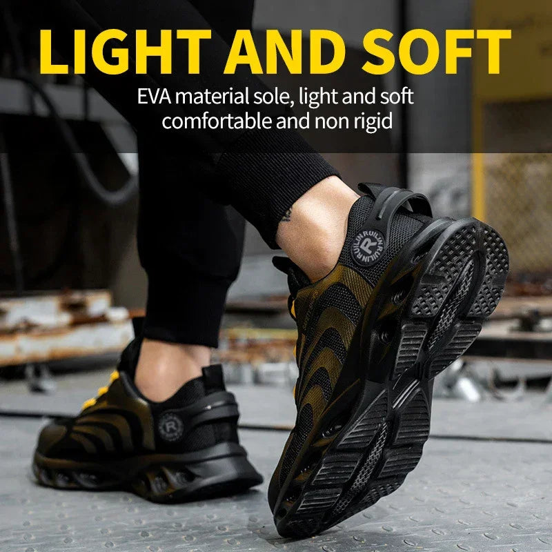 Men's Anti-Puncture Comfortable Work Shoes