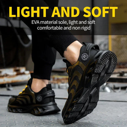 Men's Anti-Puncture Comfortable Work Shoes