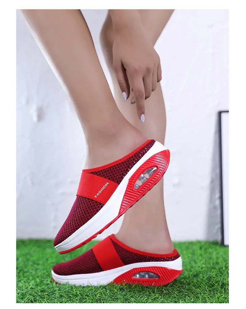 slip-ons without back female sneakers women's sport shoes professional running shoes black sports shoes skor walkx 1229 - Empire P.E