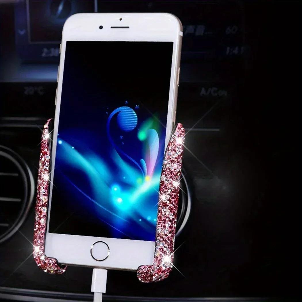 VIKEFON Universal Phone Holder Car Mount Phone Support Air Outlet Mount Clip Stable Mobil Phone Bracket Car Interior Accessories - Empire P.E
