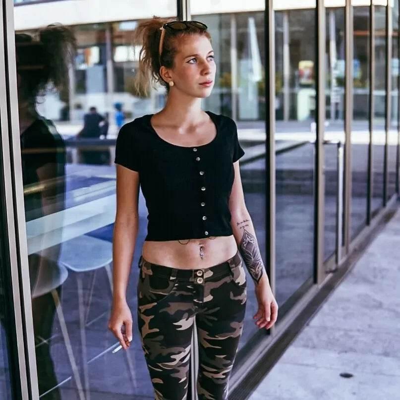 Camo Leggings Yoga Pants - Empire P.E
