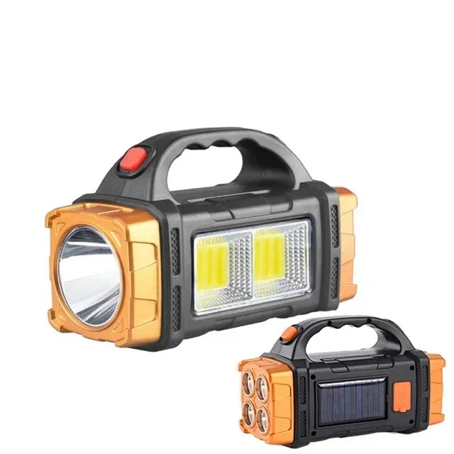 High Power Led Flashlights Camping Torch Work Light Solar Charge - Empire P.E