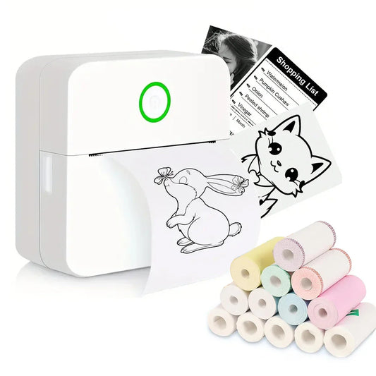 Mini Portabl Printer Inkless Sticker Maker - Empire P.E