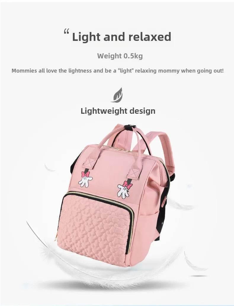 Personalized Name Mommy Bag Multi-functional Double Shoulder Storage Diaper Backpack for Outdoor Traveling Mom Gift - Empire P.E