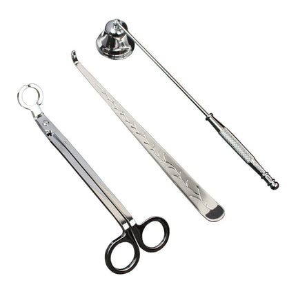 3pcs/set Candle Snuffer Trimmer Hook