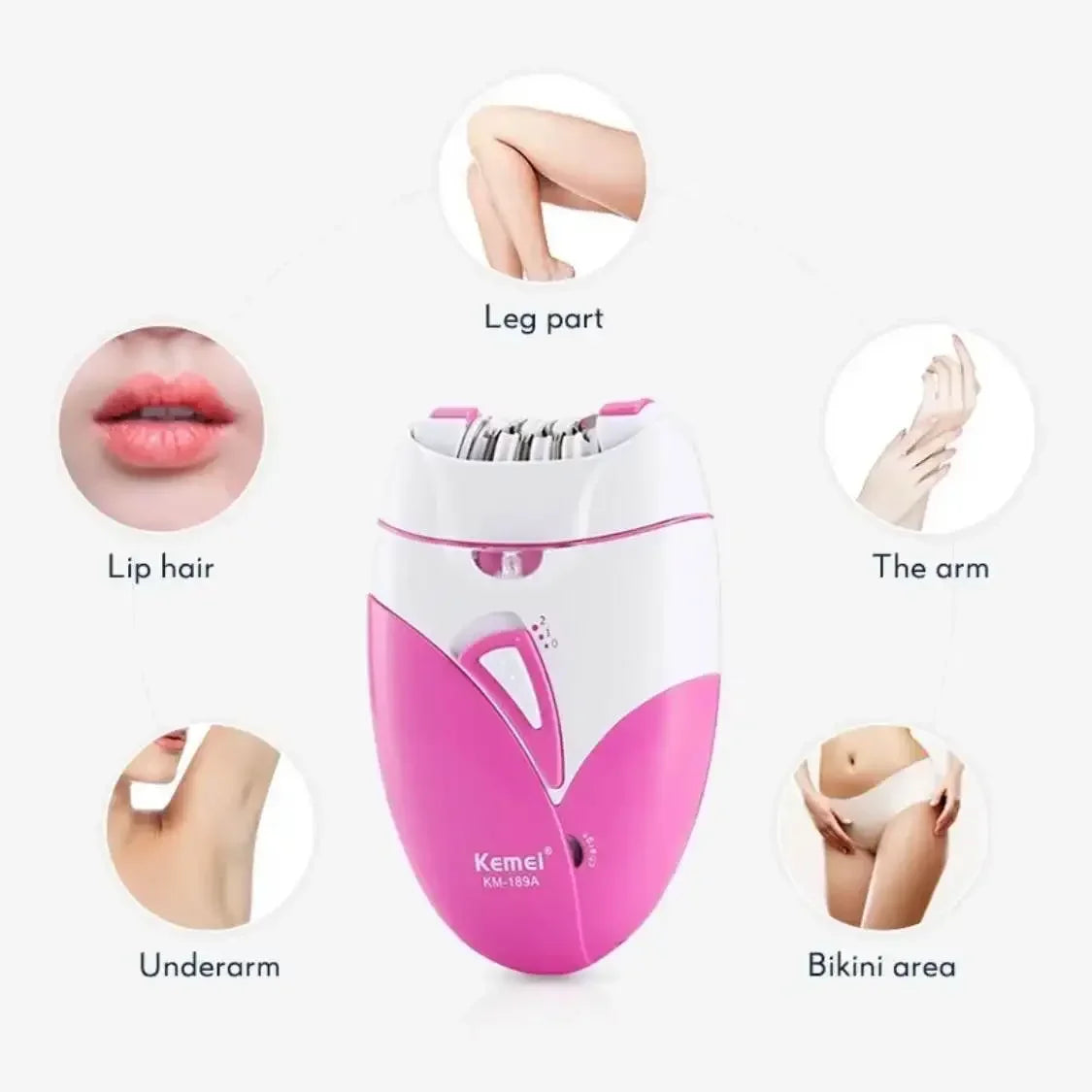 Women Epilator 2 Speed Setting Electric Hair Remover - Empire P.E
