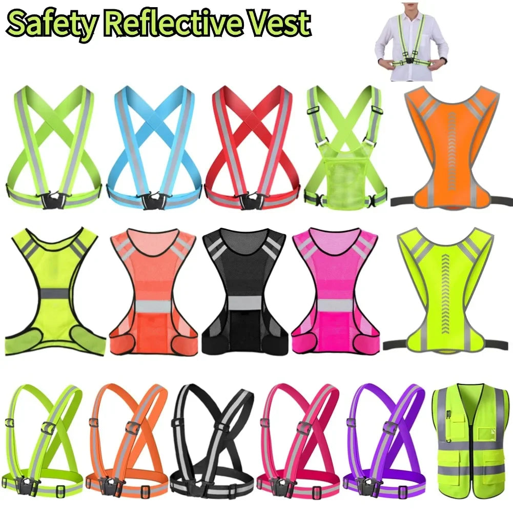 Adjustable Safety Night Walking Vests