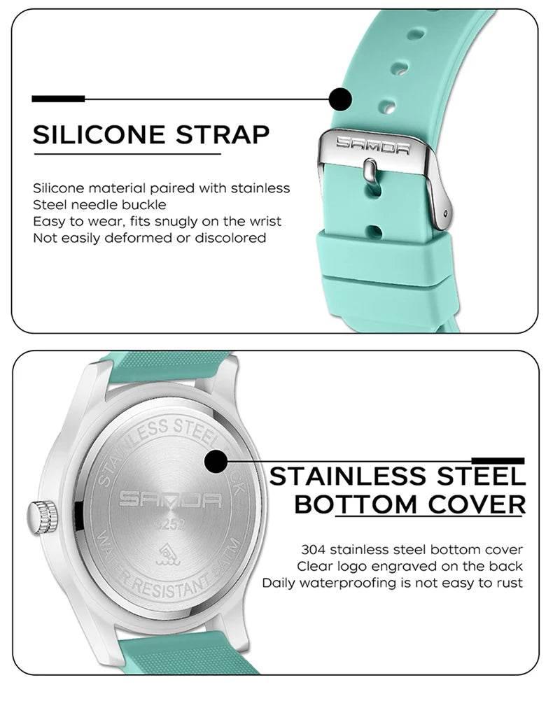 Fashion women's watches Soft silicone strap - Empire P.E