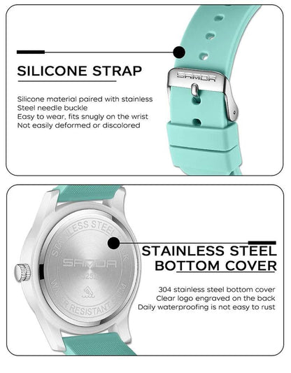 Fashion women's watches Soft silicone strap - Empire P.E