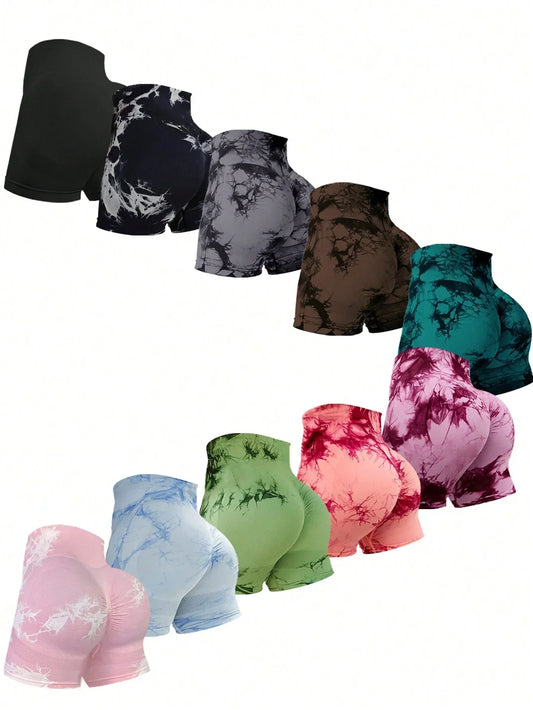 2024 Summer New 12 Color Sexy Tie Dye Shorts - Empire P.E