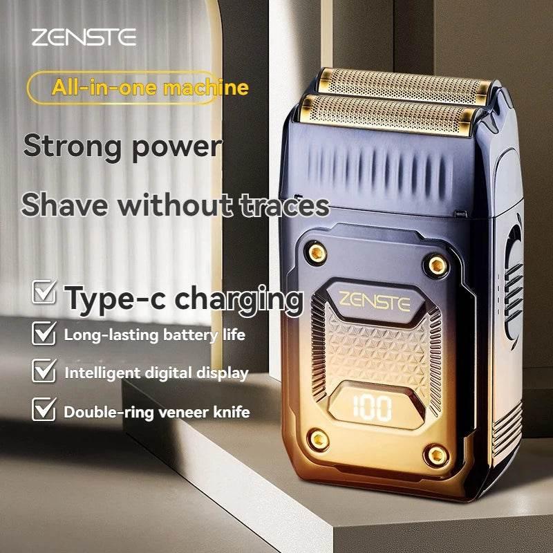 Men's shaver, practical oil head whitening device, hair cutting and shaving head divine tool, electric shaver special - Empire P.E