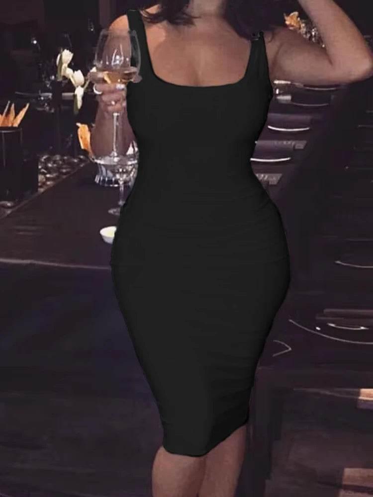 Summer Sexy Tank Top Dress European and American Plus Size - Empire P.E