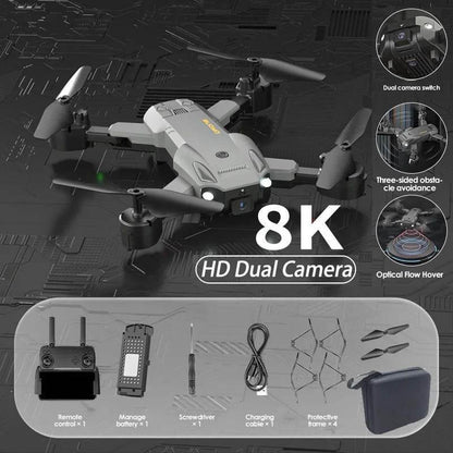 Drone 8K Professional Drones 4K HD Aerial Photography Obstacle Avoidance Quadcopter Helicopter RC Distance 3000M - Empire P.E