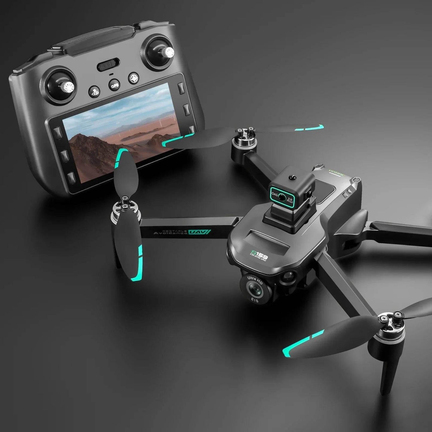 2024 New S Drone Professional 8k Camera Four-Axis Aerial Photography with Screen Remote Control 5G WIFI GPS FPV Dron RC 5000M - Empire P.E