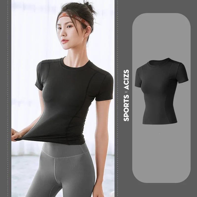 2024 Women's Sports Fitness T-shirt - Empire P.E