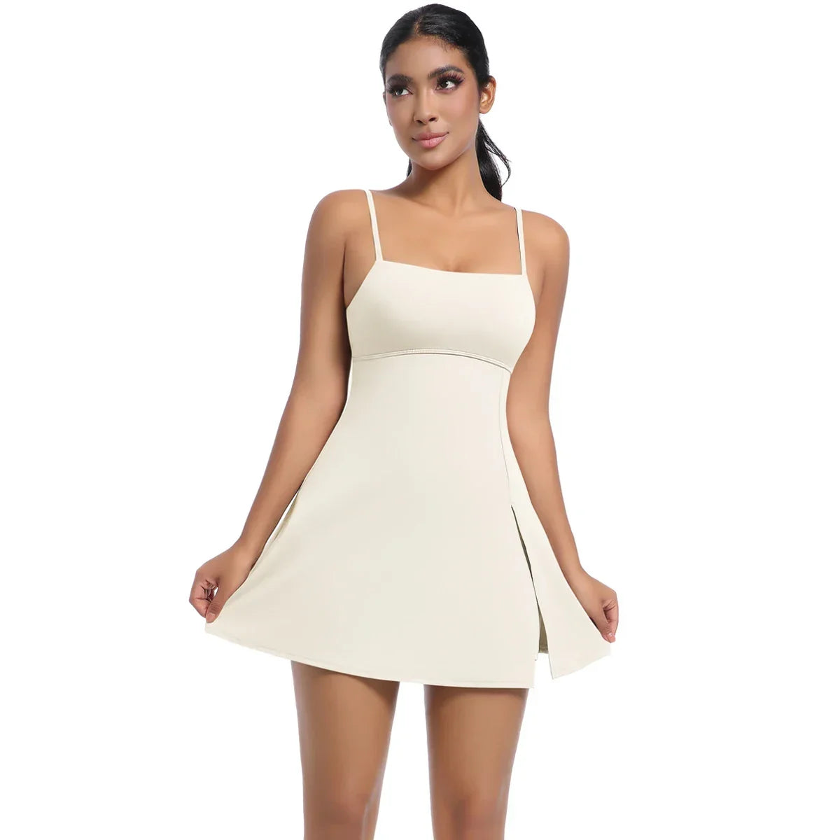 Women Yoga Tennis Skirts Gym Golf Running Sports Fitness Jumpsuit Skirt Sports Overalls Fitness Suits Gym Tracksuit Dance Skirt - Empire P.E
