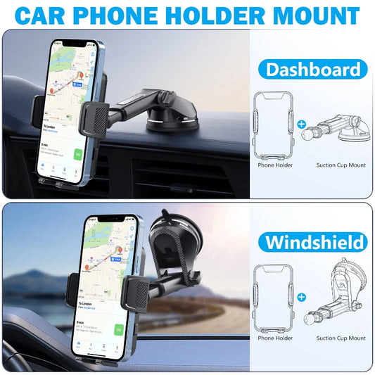 360° Rotation Dashboard Mobile Phone Stand