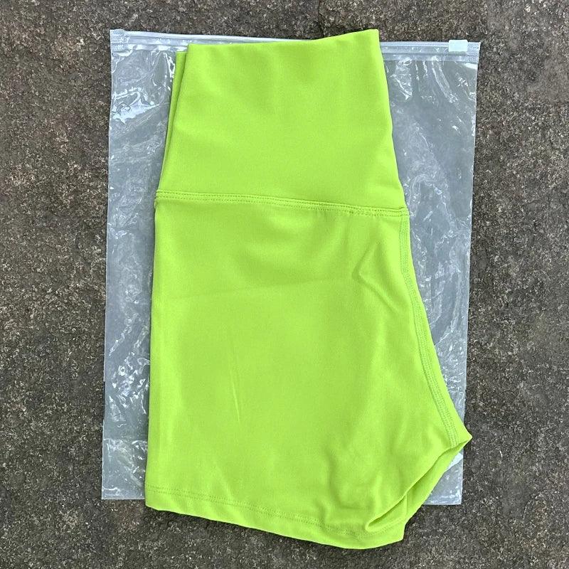 Women Sports Shorts High Waist Yoga Shorts