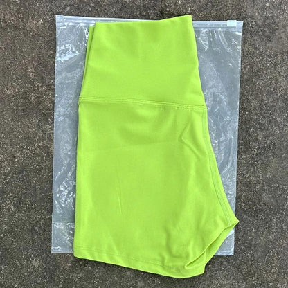 Women Sports Shorts High Waist Yoga Shorts