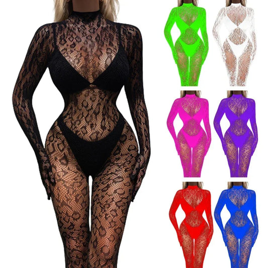 Women Translucence Lingerie Fishnet - Empire P.E