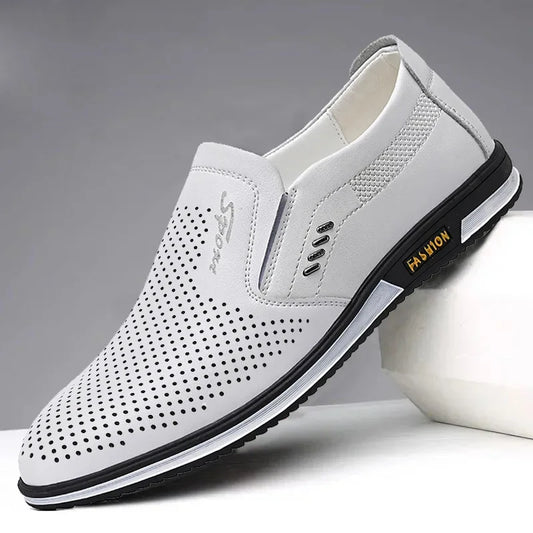 Brand New Fashion Men Loafers Men Leather Casual Shoes - Empire P.E