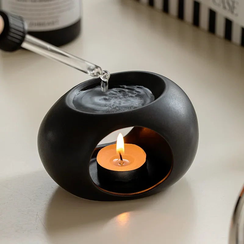 Ceramic Candle Heating Holder Essential Oil Burner