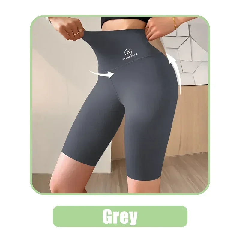 Seamless Women Sports Shorts High Waist Fitness Jogging Body Shaping Boxers Push Up Scrunch Butt Biker Slim Underwear - Empire P.E
