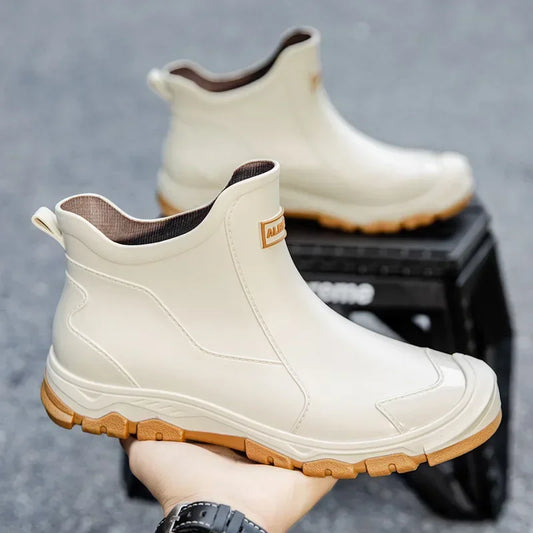 Waterproof Wear-Resistant Short Boots for Men Outdoor - Empire P.E