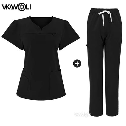NEW Slim fitting elasticity Scrubs sets