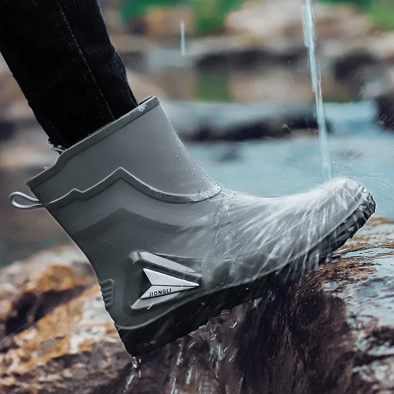 Waterproof Men's Rain Boots Agricultural Breathable Anti-skid - Empire P.E