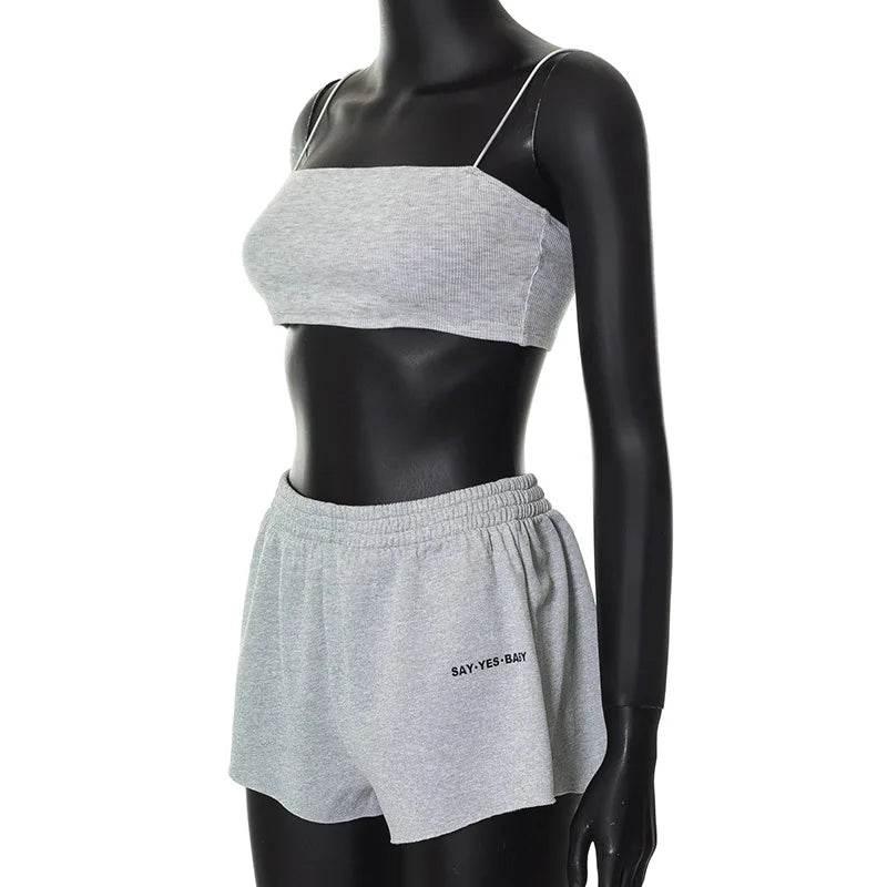2025 New Sport Wear High Street Track Suits Sweatshirt Shorts Sets New Matching Sets 3 Pieces Set Women's Suits - Empire P.E