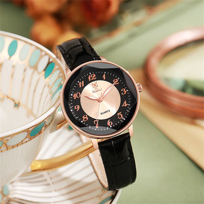 Women's Watch Simple Arabic Numerals Quartz Watch